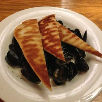 Chestnut - Mussels and naan in green curry. - New American Near Me - Asheville, North Carolina