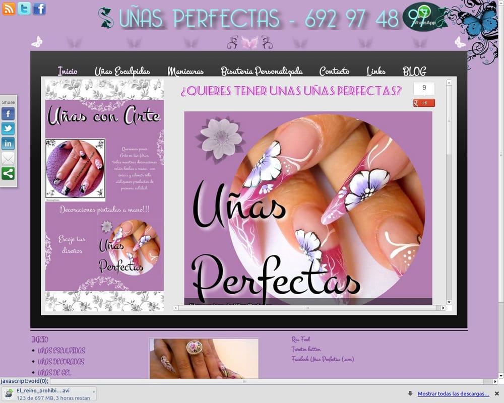 UÑAS PERFECTAS Calle Viña del Mar 3, L3, Malaga, Málaga, Spain