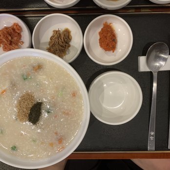 Bonjuk - Seafood Combination Porridge - Korean Near Me - Flushing, New York