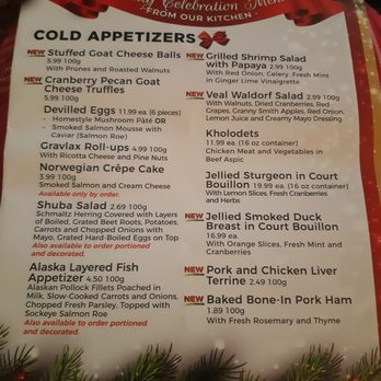 Yummy Market - Holiday menu. - International Grocery Near Me - North York, Ontario