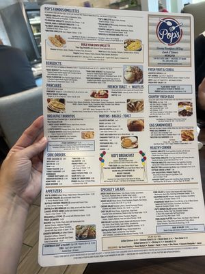 Menu photo 2 Pop's Family Restaurant Milford, CT Menu photo 2 Pop's Family Restaurant Milford, CT