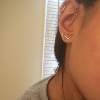 Golden Monkey Tattoo - Triple helix and cartilage done by Jeremiah. - Tattoo Near Me - Fredericksburg, Virginia Golden Monkey Tattoo - Triple helix and cartilage done by Jeremiah. - Tattoo Near Me - Fredericksburg, Virginia