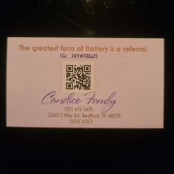 Skyntreats - Business card