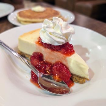 Denny's - NY Cheesecake with strawberry - Breakfast & Brunch Near Me - Rosemead, California