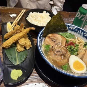 HINODEYA Ramen & Bar Chestnut - THE BEST Shrimp Tempura (5 pcs) I've ever had in my life. - Ramen Near Me - San Francisco, California HINODEYA Ramen & Bar Chestnut - THE BEST Shrimp Tempura (5 pcs) I've ever had in my life. - Ramen Near Me - San Francisco, California