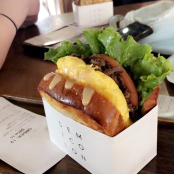 Semicolon Cafe - Bulgogi Sandwich - Sandwiches Near Me - Chantilly, Virginia Semicolon Cafe - Bulgogi Sandwich - Sandwiches Near Me - Chantilly, Virginia