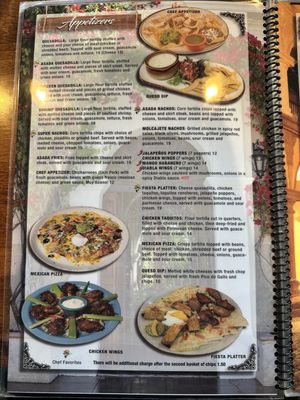 Menu photo 2 El Molcajete Mexican Restaurant Grants Pass, OR