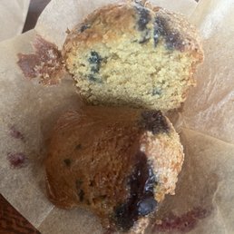 Vegan Blueberry Corn muffin