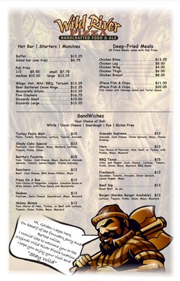 Menu photo 1 Wild River Brewing & Pizza Cave Junction, OR