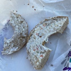 Bagels & Beyond - Terrible bagel