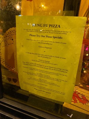 Menu photo 4 Kung FU Pizza Slices Chicago, IL Menu photo 4 Kung FU Pizza Slices Chicago, IL