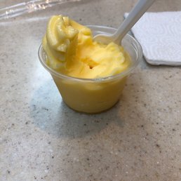 Pineapple soft serve Pineapple soft serve
