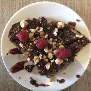 Shorehouse Kitchen - Hazelnut/berry toast - Coffee & Tea Near Me - La Jolla, California Shorehouse Kitchen - Hazelnut/berry toast - Coffee & Tea Near Me - La Jolla, California