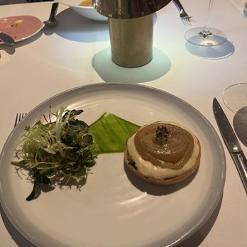 Le Pavillon - Onion tart - French Near Me - New York, New York Le Pavillon - Onion tart - French Near Me - New York, New York