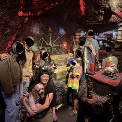 Brain Games Escape Rooms - The famous Escape Room Master Peih-Gee Law in the Treasure Room at Brain Games