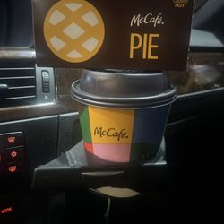 McDonald's - Holiday pie with a small, premium coffee this Friday