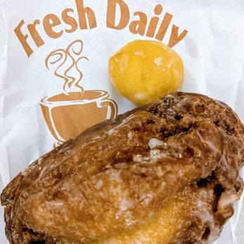Best Donuts - I think they called this a butter donut? Similar to an old fashion but bigger! Complimentary donut hole. $1.35. - Donuts Near Me - Livermore, California Best Donuts - I think they called this a butter donut? Similar to an old fashion but bigger! Complimentary donut hole. $1.35. - Donuts Near Me - Livermore, California
