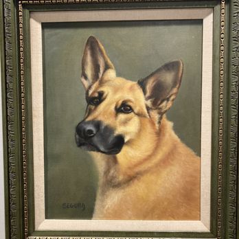 Three Sisters Coffee & Tea - Segura the dog art piece in the restroom. - Coffee & Tea Near Me - Burbank, California Three Sisters Coffee & Tea - Segura the dog art piece in the restroom. - Coffee & Tea Near Me - Burbank, California