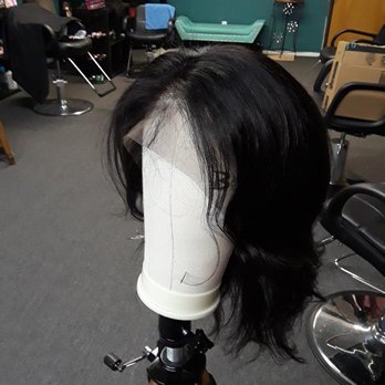 Weave Beaters Glam Shop - Front of wig she made. - Hair Extensions Near Me