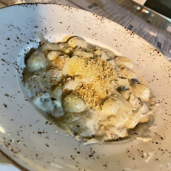 Glass & Vine - Chicken and Black Truffle Gnocchi - New American Near Me - Miami, Florida