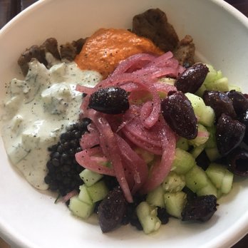 Feta Kitchen + Cafe - Basmati with gyro meat - Cafes Near Me - Bloomington, Indiana Feta Kitchen + Cafe - Basmati with gyro meat - Cafes Near Me - Bloomington, Indiana