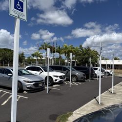 USS Arizona Memorial Programs - Parking lot front