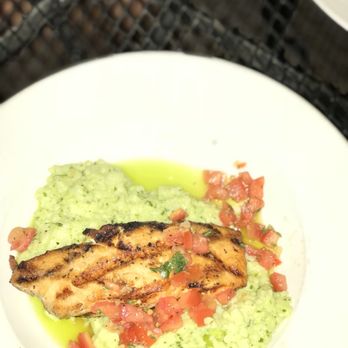 Angelo’s Taverna - Grilled Salmon and Risotto...great pesto flavor - Italian Near Me - Denver, Colorado Angelo’s Taverna - Grilled Salmon and Risotto...great pesto flavor - Italian Near Me - Denver, Colorado