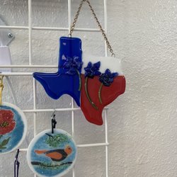 Blue Fire Glass
