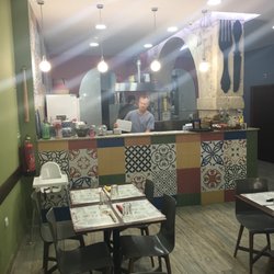 Mamma Bella - Inside kitchen and inside dining