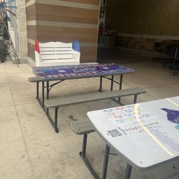 Bluebonnet Shaved Ice - Themed seating area - Shaved Snow Near Me - Hutto, Texas Bluebonnet Shaved Ice - Themed seating area - Shaved Snow Near Me - Hutto, Texas