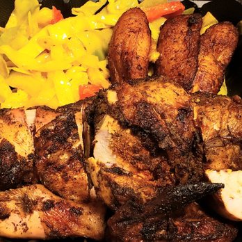 The Angry Jerk - Half chicken with 2 sides - Caribbean Near Me - Silver Spring, Maryland