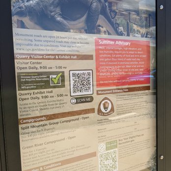 Dinosaur National Monument - Visit to the Quarry (to see fossils) require timed tickets in which you can get online or at the entrance booth - Landmarks & Historical Buildings Near Me - Jensen, Utah