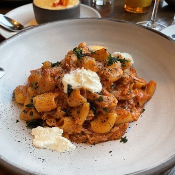 Goldfinch Tavern - Duck Rigatoni - Seafood Near Me - Seattle, Washington
