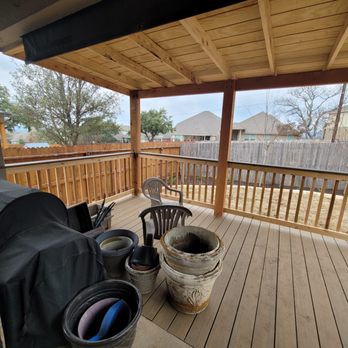 Integrated Outdoor Designs - Deck by Integrated Outdoor Designs (before stain) - Decks & Railing Near Me - San Antonio, Texas Integrated Outdoor Designs - Deck by Integrated Outdoor Designs (before stain) - Decks & Railing Near Me - San Antonio, Texas