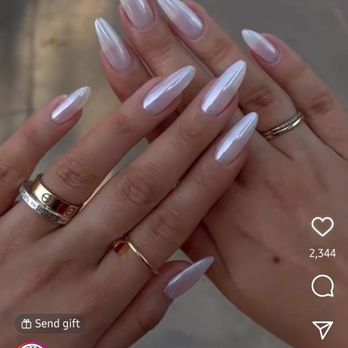 Nails With Finesse - This is the chrome I was suppose to get. - Nail Salons Near Me - Tampa, Florida