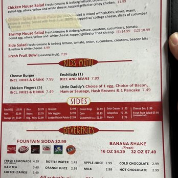 Big Daddys Restaurant - Updated menu - Breakfast & Brunch Near Me - Brownsville, Texas Big Daddys Restaurant - Updated menu - Breakfast & Brunch Near Me - Brownsville, Texas