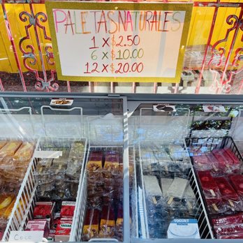 Fruteria Mango - A good selection of Paletas - Ice Cream & Frozen Yogurt Near Me - Dallas, Texas