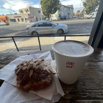 Catahoula Coffee Company - Almond croissant and horchata latte - Coffee & Tea Near Me - Richmond, California Catahoula Coffee Company - Almond croissant and horchata latte - Coffee & Tea Near Me - Richmond, California