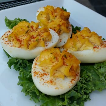 Mittz Kitchen - Deviled eggs - Gastropubs Near Me - Kamloops, British Columbia Mittz Kitchen - Deviled eggs - Gastropubs Near Me - Kamloops, British Columbia