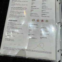 Menu Menu