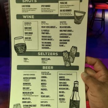 Merkaba - Drink menu... - Cocktail Bars Near Me - San Antonio, Texas