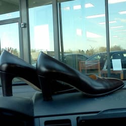 Mike's Shoe Repr - Brown pumps after Mike's shoe repair tlc