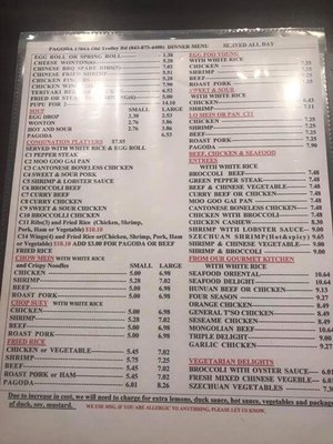 Menu photo 4 Pagoda Restaurant Summerville, SC Menu photo 4 Pagoda Restaurant Summerville, SC