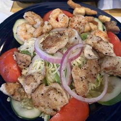 South Beach Bar & Grill - Land and Sea Salad