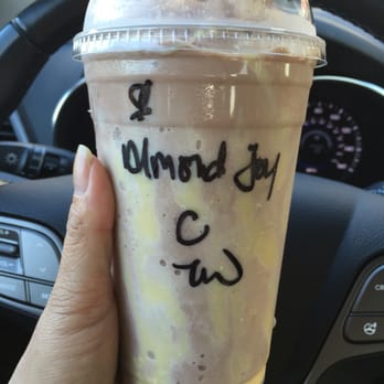 Boba Cafe - Almond Joy Smoothie with custard and thai walls - Bubble Tea Near Me - Ewa Beach, Hawaii Boba Cafe - Almond Joy Smoothie with custard and thai walls - Bubble Tea Near Me - Ewa Beach, Hawaii