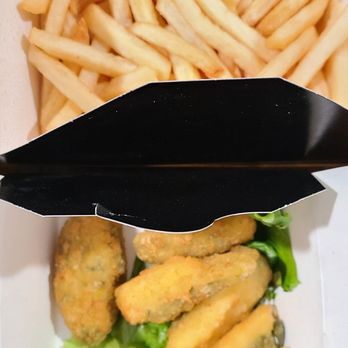 Casper Burger & Escalope - Small fries and stuffed jalapeño peppers - Burgers Near Me - Sterling Heights, Michigan