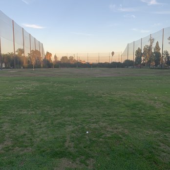 Heartwell Golf Course - Driving range view from the middle mat. - Golf Near Me - Long Beach, California Heartwell Golf Course - Driving range view from the middle mat. - Golf Near Me - Long Beach, California