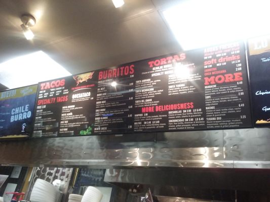 Menu photo 3 Tijuana's Tacos Moreno Valley, CA