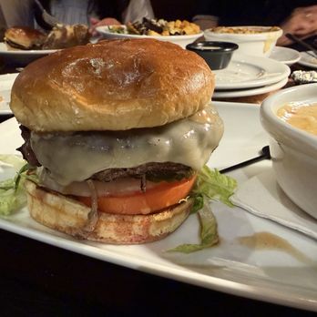 LongHorn Steakhouse - Delicious 1/2 lb swiss cheeseburger. - Steakhouses Near Me - Des Plaines, Illinois LongHorn Steakhouse - Delicious 1/2 lb swiss cheeseburger. - Steakhouses Near Me - Des Plaines, Illinois
