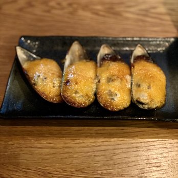 Toukei - Baked mussels - Izakaya Near Me - Houston, Texas Toukei - Baked mussels - Izakaya Near Me - Houston, Texas